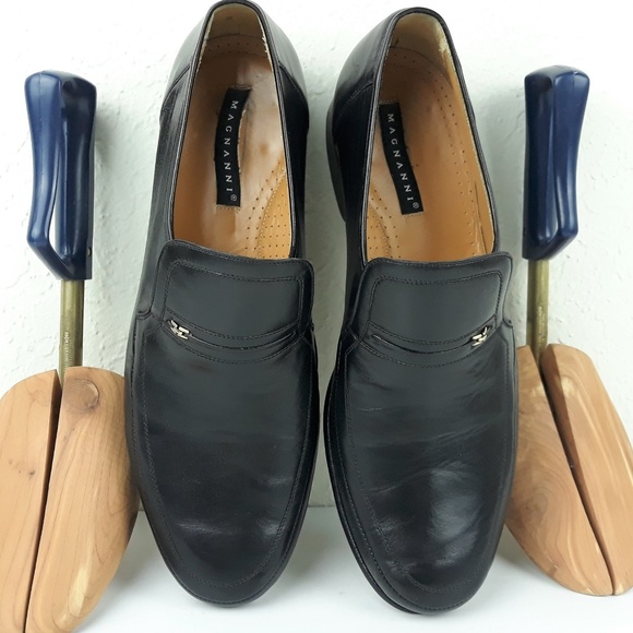 Magnannni Other - Magnanni Dorio Dress Loafers Black 11D Made Spain